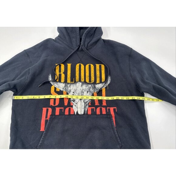 Under Armour Mens XL Project Rock Blood Sweat Respect Hoodie Heavyweight Black - Picture 11 of 14